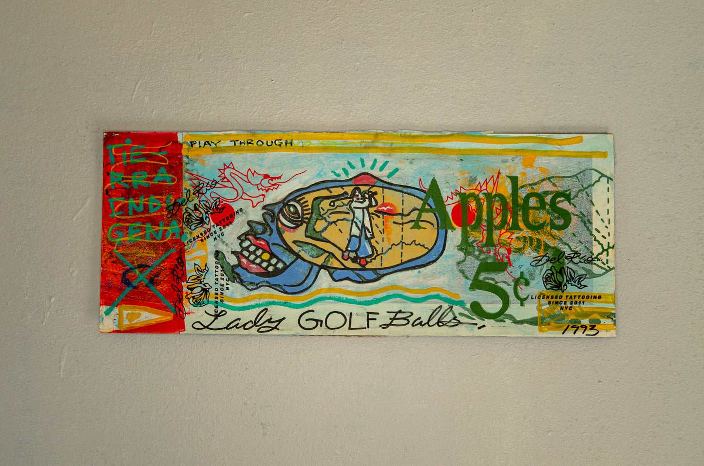 Lady golfer 1993