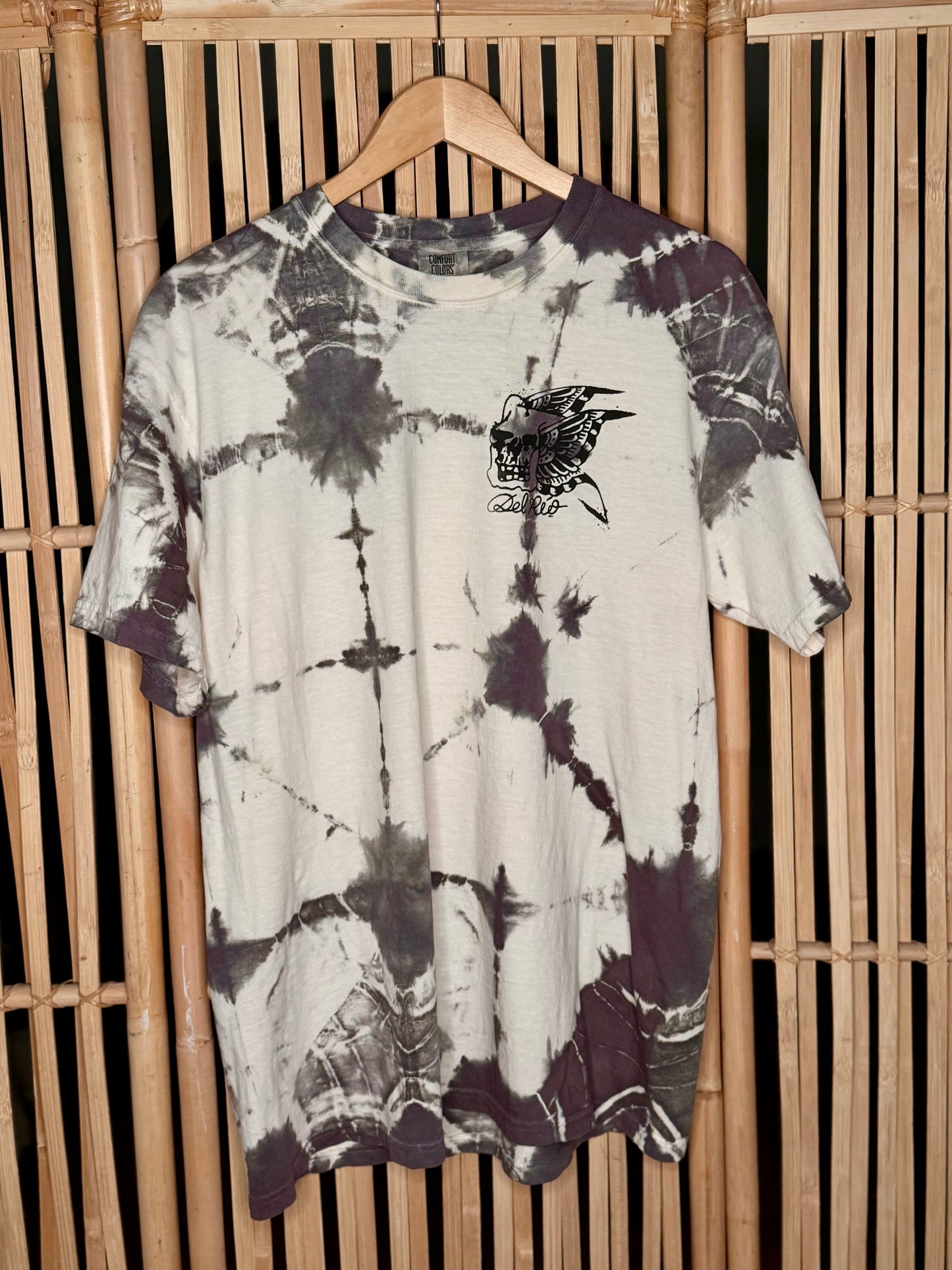 Itajime Shibori dye one off